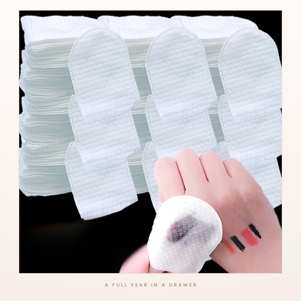 The bulk pack of disposable cleansing mitts