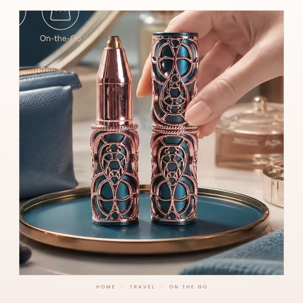 The trimmer on a dressing table, ready for daily touch-ups