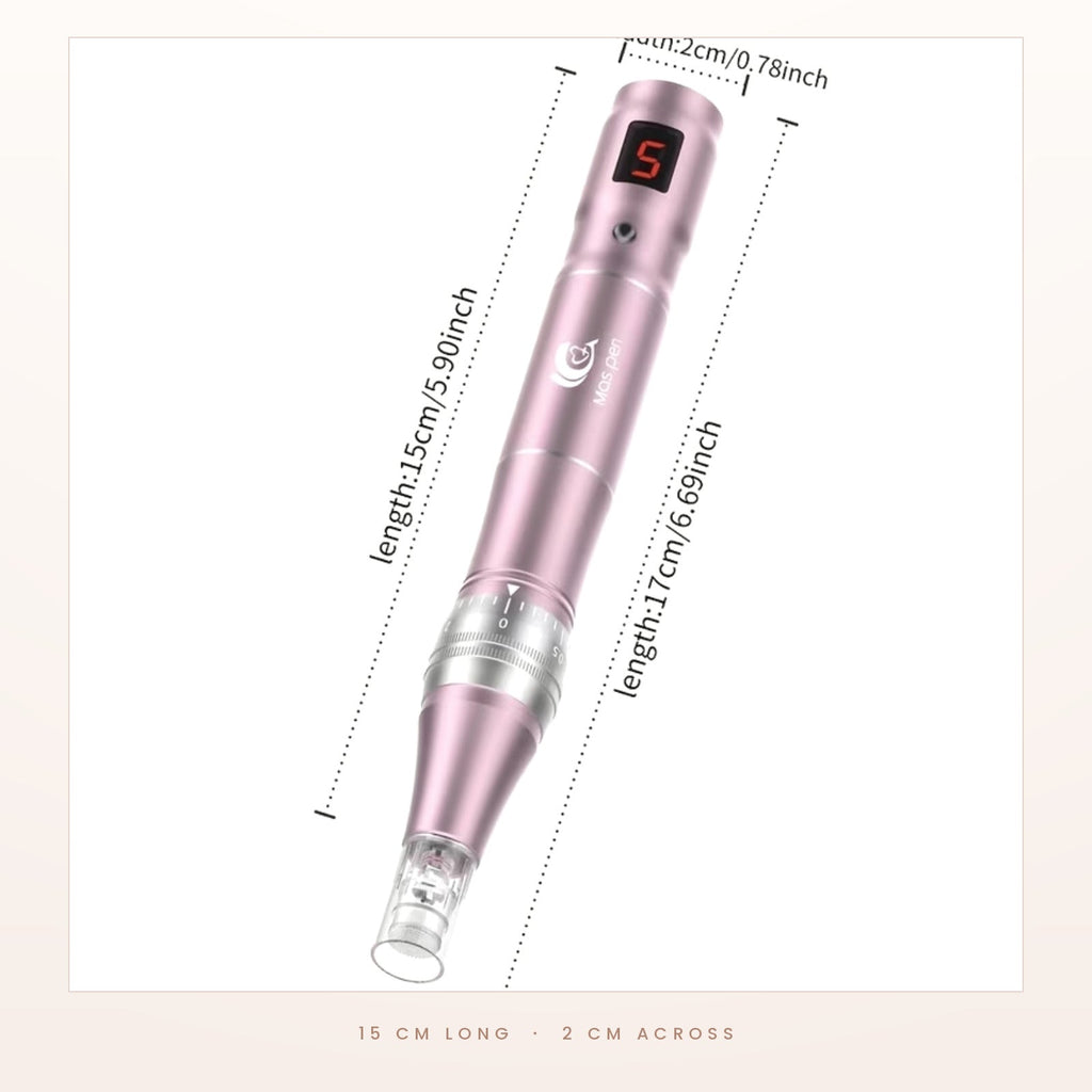 Pen dimensions - 15 cm long and 2 cm across